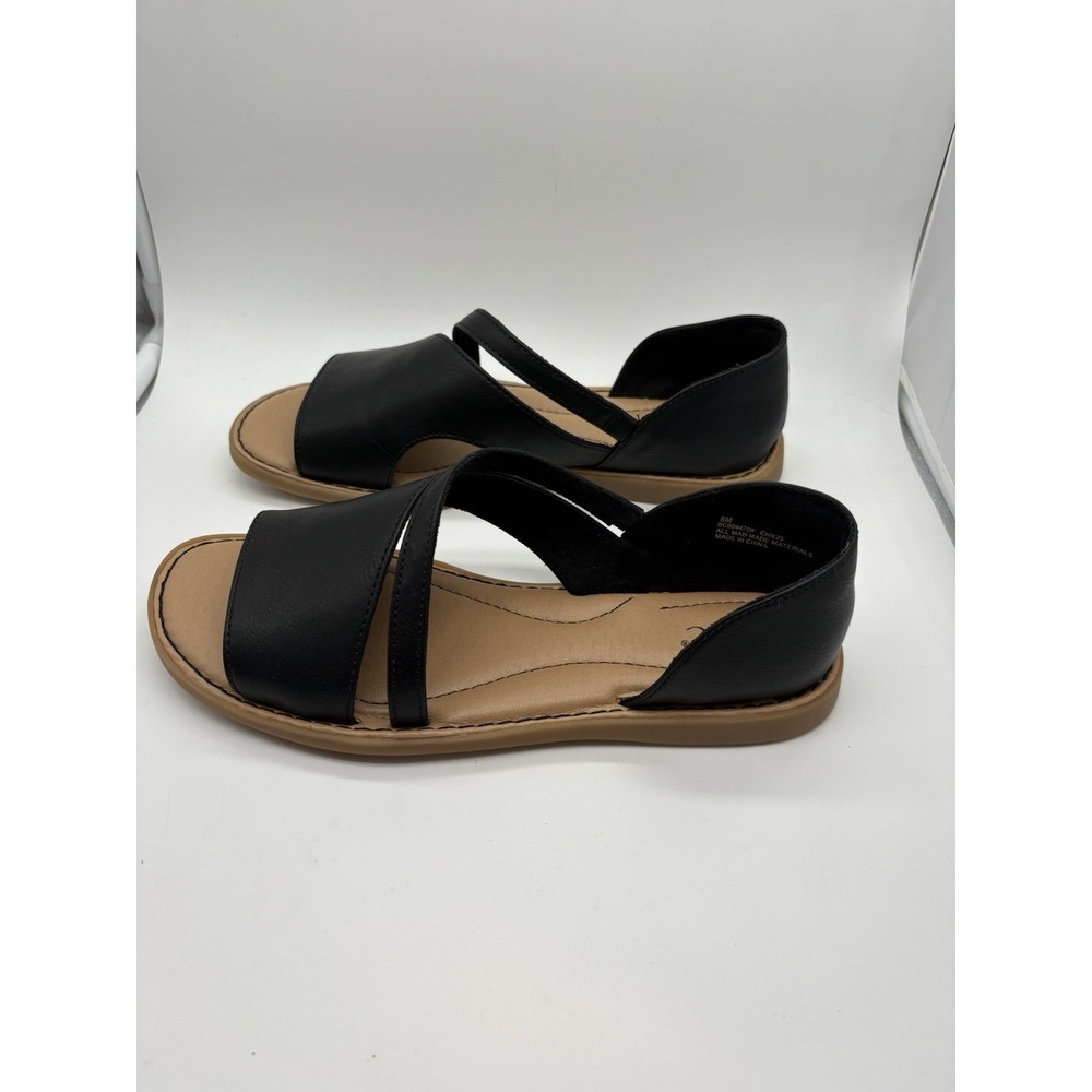 B.O.C. Women's Melly Asymmetrical Black Sandal, Size 8 - Picture 5 of 7